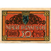 Geldschein, Deutschland, Possneck, 50 Pfennig, statue, 1921, VZ, Mehl:1066.1
