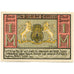 Geldschein, Deutschland, Jever, 1 Mark, Blason, 1922, UNZ-, Mehl:661a.1