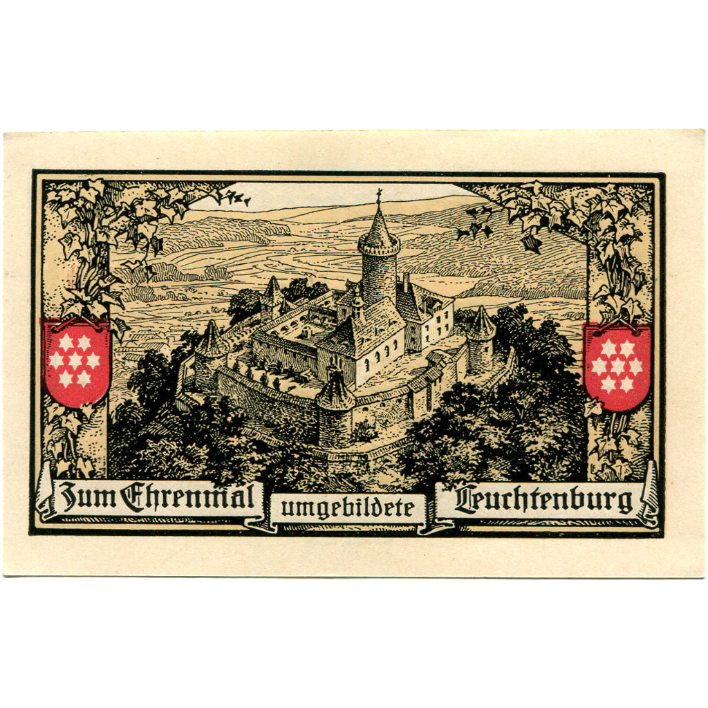 Banconote, Germania, Kahla, 50 Pfennig, château 1921-12-31, SPL Mehl:668.6