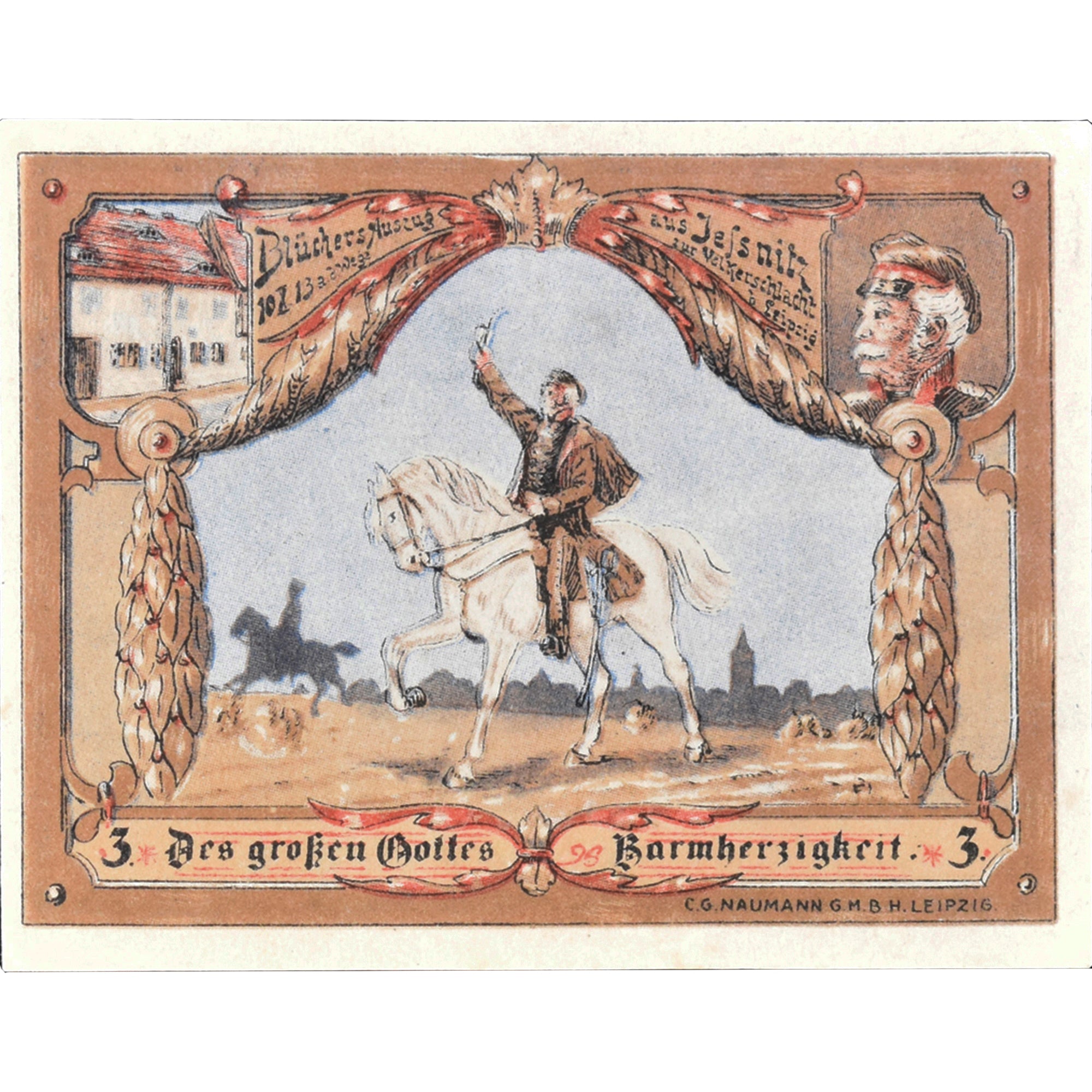 Banknot, Niemcy, Jessnitz, 25 Pfennig, cheval, 1921, UNC(63), Mehl:659.2