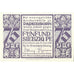 Banconote, Germania, Paderborn, 75 Pfennig, Eglise 1921-07-31, SPL Mehl:1042.1