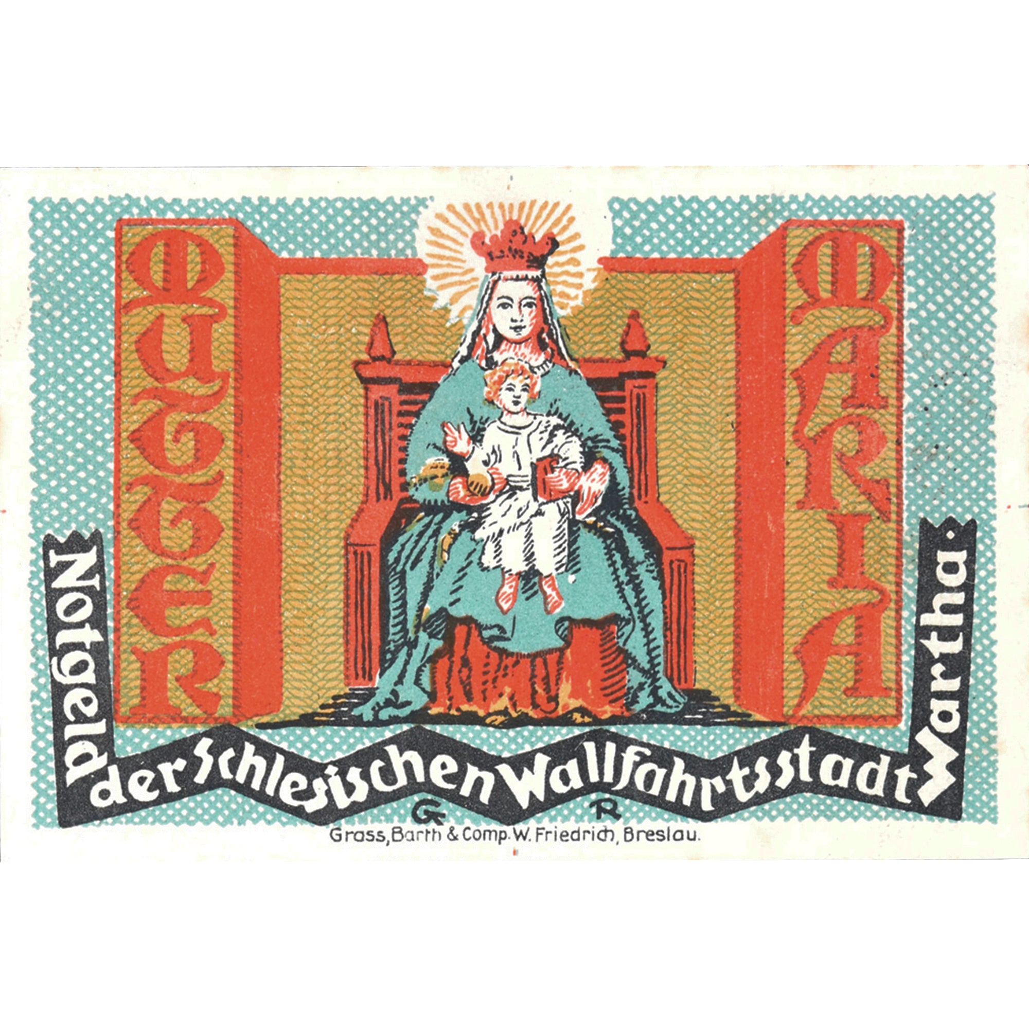 Geldschein, Deutschland, Wartha, 50 Pfennig, champs 1921-08-11, VZ Mehl:1381.1