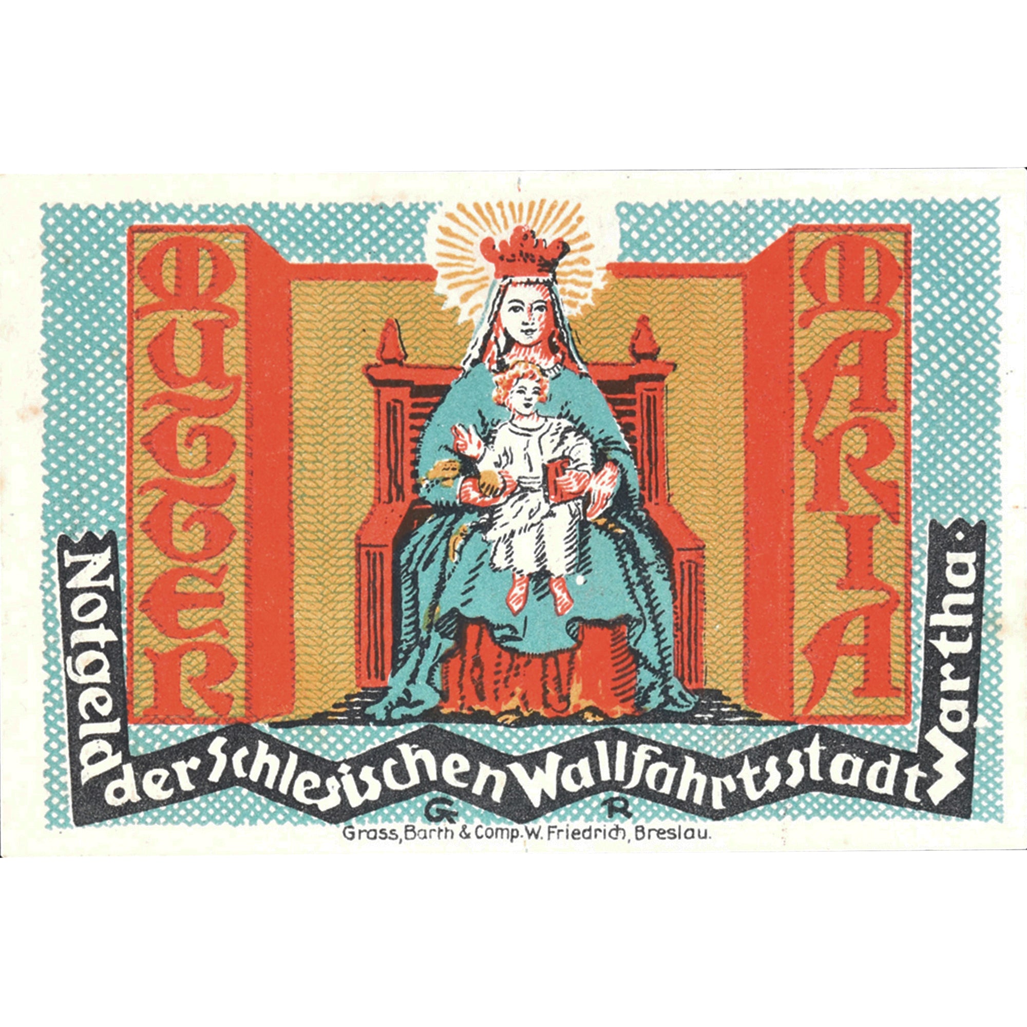 Geldschein, Deutschland, Wartha, 50 Pfennig, village 1921-07-05, UNZ-Mehl:1381.1