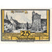 Geldschein, Deutschland, Ilsenburg, 25 Pfennig, château, 1921 UNZ- Mehl:644.1