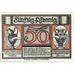 Geldschein, Deutschland, Ilsenburg, 50 Pfennig, paysage 1921 UNZ- Mehl:644.2