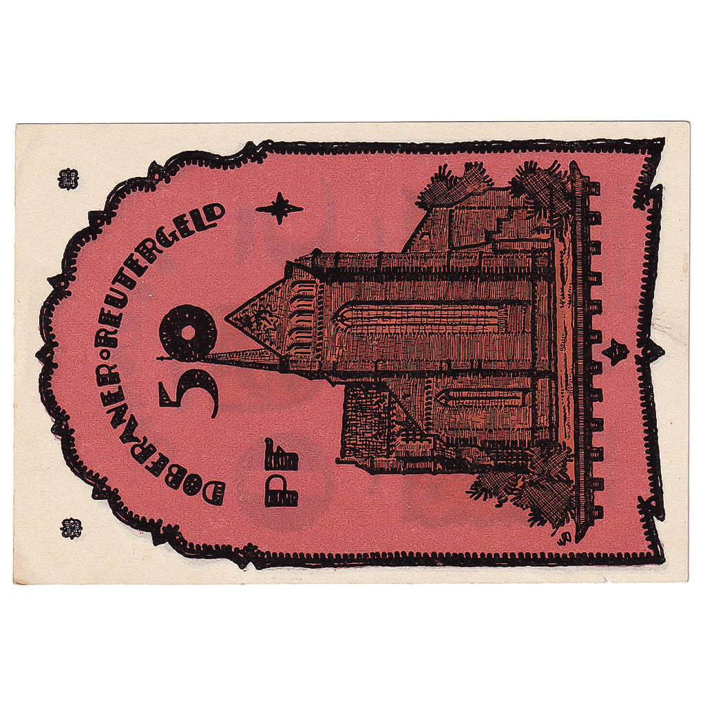 Banknot, Niemcy, Reutergeld, 50 Pfennig, Blason, 1921 UNC(60-62) Mehl:FS 276.3
