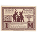 Banconote, Germania, Paderborn, 1 Mark, Eglise 1921-11-10, SPL Mehl:1043.5