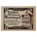 Geldschein, Deutschland, Wieselburg, 10 Pfennig, Blason 1920 UNZ- Mehl:1231a