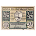 Geldschein, Deutschland, Kranichfeld, 25 Pfennig, village, 1921 UNZ- Mehl:741.1c