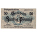 Geldschein, Deutschland, Weiden, 50 Pfennig, Texte 1917-05-14, UNZ- Mehl:W18