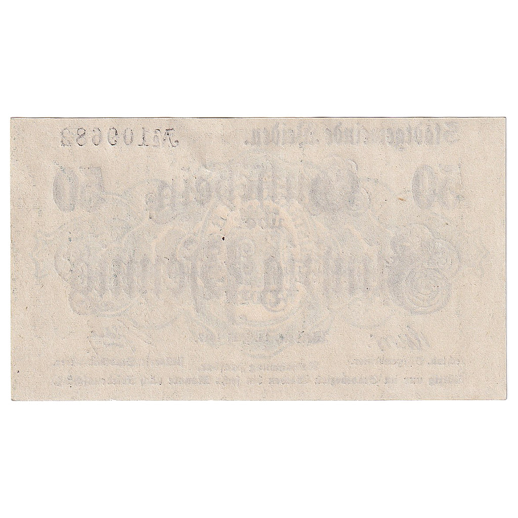 Geldschein, Deutschland, Weiden, 50 Pfennig, Texte 1917-05-14, UNZ- Mehl:W18