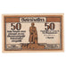 Banconote, Germania, Solnhofen, 50 Pfennig, statue, 1921 SPL Mehl:1236.1a