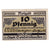 Banknot, Niemcy, Sondershausen, 10 Pfennig, Eglise, 1921, UNC(63), Mehl:1241.3