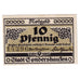 Geldschein, Deutschland Sondershausen 10Pfennig Eglise, 1921, UNZ- Mehl:1241.3