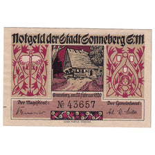 Banknote, Germany, Sonneberg, 50 Pfennig, ferme, 1920 UNC(63) Mehl:S88.4b
