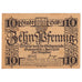 Geldschein, Deutschland, Sommerfeld, 10 Pfennig, mairie 1920-04-01 VZ Mehl:S85.6