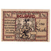 Geldschein, Deutschland, Belgard, 1 Mark, personnage, 1920, UNZ-, Mehl:69.3a
