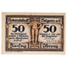 Geldschein, Deutschland, Belgern, 50 Pfennig, chevalier, 1921 UNZ- Mehl:70.1