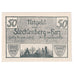 Banconote, Germania, Stecklenberg, 50 Pfennig, ruine, 1921, SPL, Mehl:1258.2