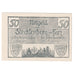 Banconote, Germania, Stecklenberg, 50 Pfennig, paysage, 1921, SPL, Mehl:1258.2