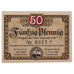 Geldschein, Deutschland, Steinach, 50 Pfennig, rue 1921-10-01, UNZ- Mehl:1260.1