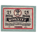 Banknot, Niemcy, Borstel, 25 Pfennig, Monument, 1921, UNC(63), Mehl:145.1