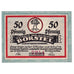 Banconote, Germania, Borstel, 50 Pfennig, grange, 1921, SPL, Mehl:145.1