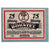 Banconote, Germania, Borstel, 75 Pfennig, village, 1921, SPL, Mehl:145.1