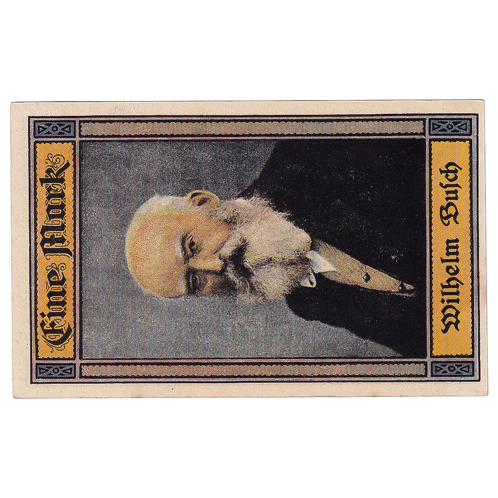 Banconote, Germania, Bockenem, 1 Mark, portrait 1923-12-31, SPL Mehl:130.1a