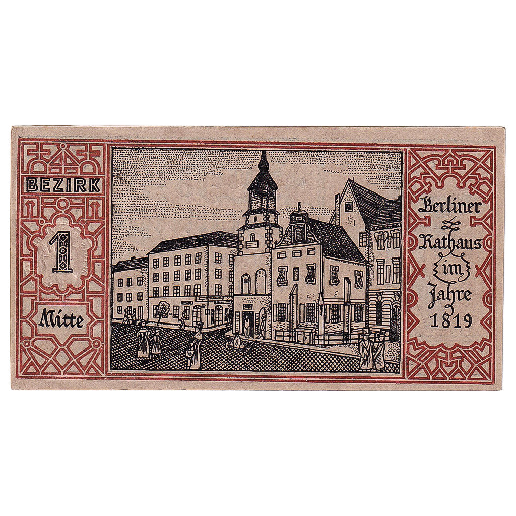Banknot, Niemcy, Berlin, 50 Pfennig, avenue 1921-09-09, UNC(63) Mehl:92.1