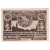Banknot, Niemcy, Bürgel, 75 Pfennig, chevalier 1921-05-28, UNC(63) Mehl:201.1a