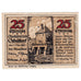 Geldschein, Deutschland, Schuttorf, 25 Pfennig, château, 1921, UNZ- Mehl:1202.1