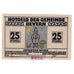 Banconote, Germania, Bevern, 25 Pfennig, nuit, 1921, 1921-12-31, SPL, Mehl:97.1a