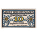 Geldschein, Deutschland, Berchtesgaden, 10 Pfennig, Fleur, 1920 UNZ- Mehl:76.1