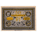 Banconote, Germania, Ettlingen, 50 Pfennig, personnage, 1921, SPL, Mehl:355.1a