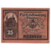 Banconote, Germania, Striegau, 25 Pfennig, village 1920-06-19, SPL Mehl:S124.2c