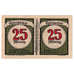 Banknot, Niemcy, Königsaue, 25 Pfennig, danse 1921-06-10, UNC(63) Mehl:721.1a
