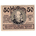 Geldschein, Deutschland, Husum, 50 Pfennig, portrait, 1922, UNZ- Mehl:640.1a