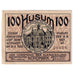 Banconote, Germania, Husum, 100 Pfennig, Maison 1922-03-31, SPL Mehl:640.1a