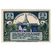 Banknot, Niemcy, Scheebel, 75 Pfennig, personnage, 1922 UNC(63) Mehl:1174.2