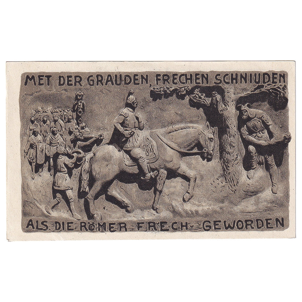 Banconote, Germania, Horn, 50 Pfennig, armée, 1921, SPL, Mehl:628.1a