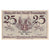 Billete, Alemania, Fraustadt, 25 Pfennig, château, SC, Mehl:F18.10a