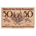 Geldschein, Deutschland, Fraustadt, 50 Pfennig, château, UNZ-, Mehl:F18.10a