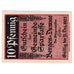 Geldschein, Deutschland, Bergen, 10Pfennig métier à tisser, 1922 UNZ- Mehl:78.1a