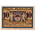 Banknot, Niemcy, Berka, 10 Pfennig, Blason 1920-08-20, UNC(63) Mehl:79.1a