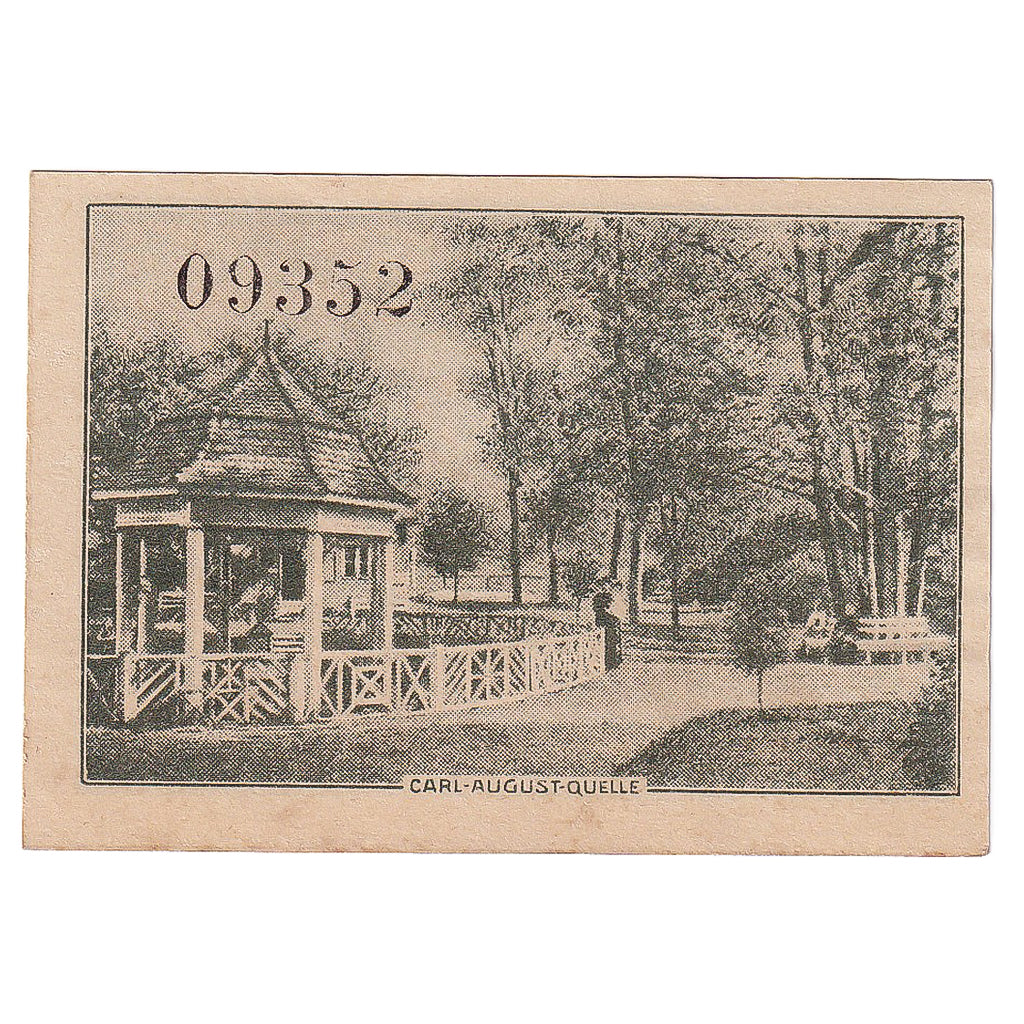 Banknot, Niemcy, Berka, 10 Pfennig, Blason 1920-08-20, UNC(63) Mehl:79.1a