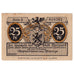 Billete, Alemania, Belgard, 25 Pfennig, Blason, EBC, Mehl:69.1a