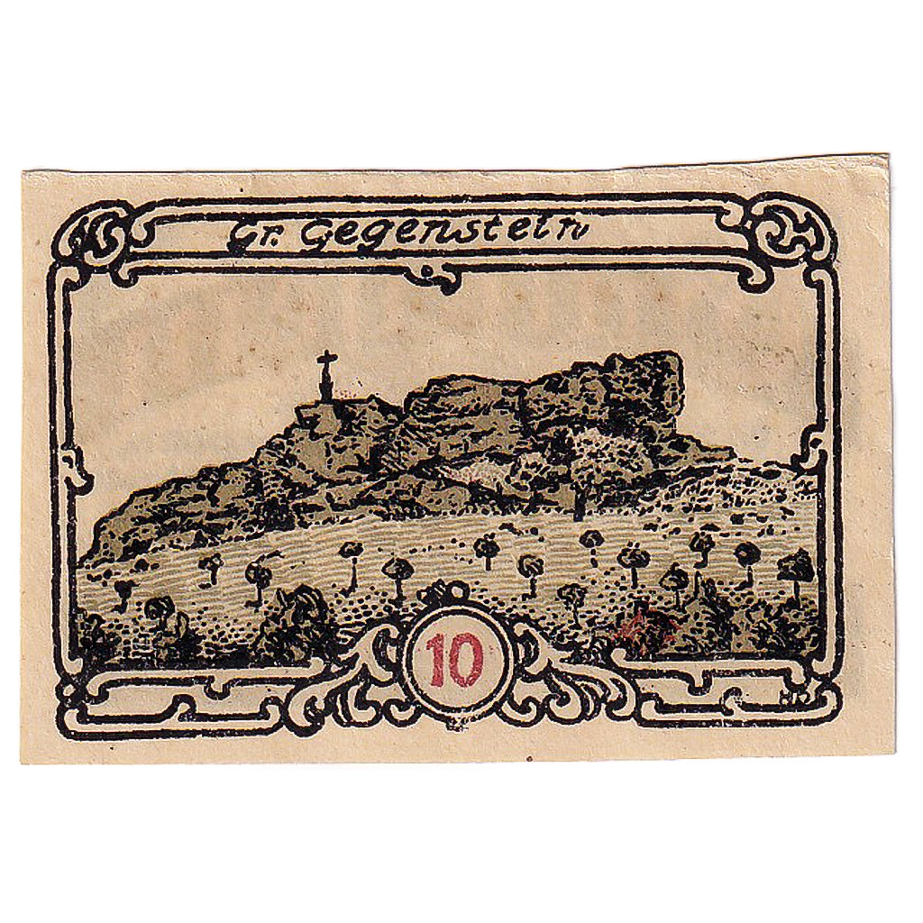 Banknot, Niemcy, Ballenstedt, 10 Pfennig, Colline 1920-09-28, UNC(63) Mehl:61.2