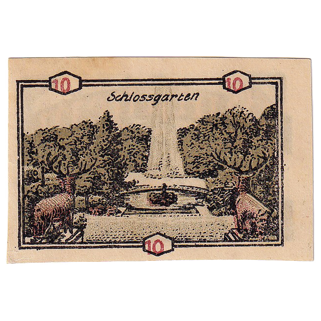 Banknot, Niemcy, Ballenstedt, 10 Pfennig, parc 1920-09-28, UNC(63) Mehl:61.2