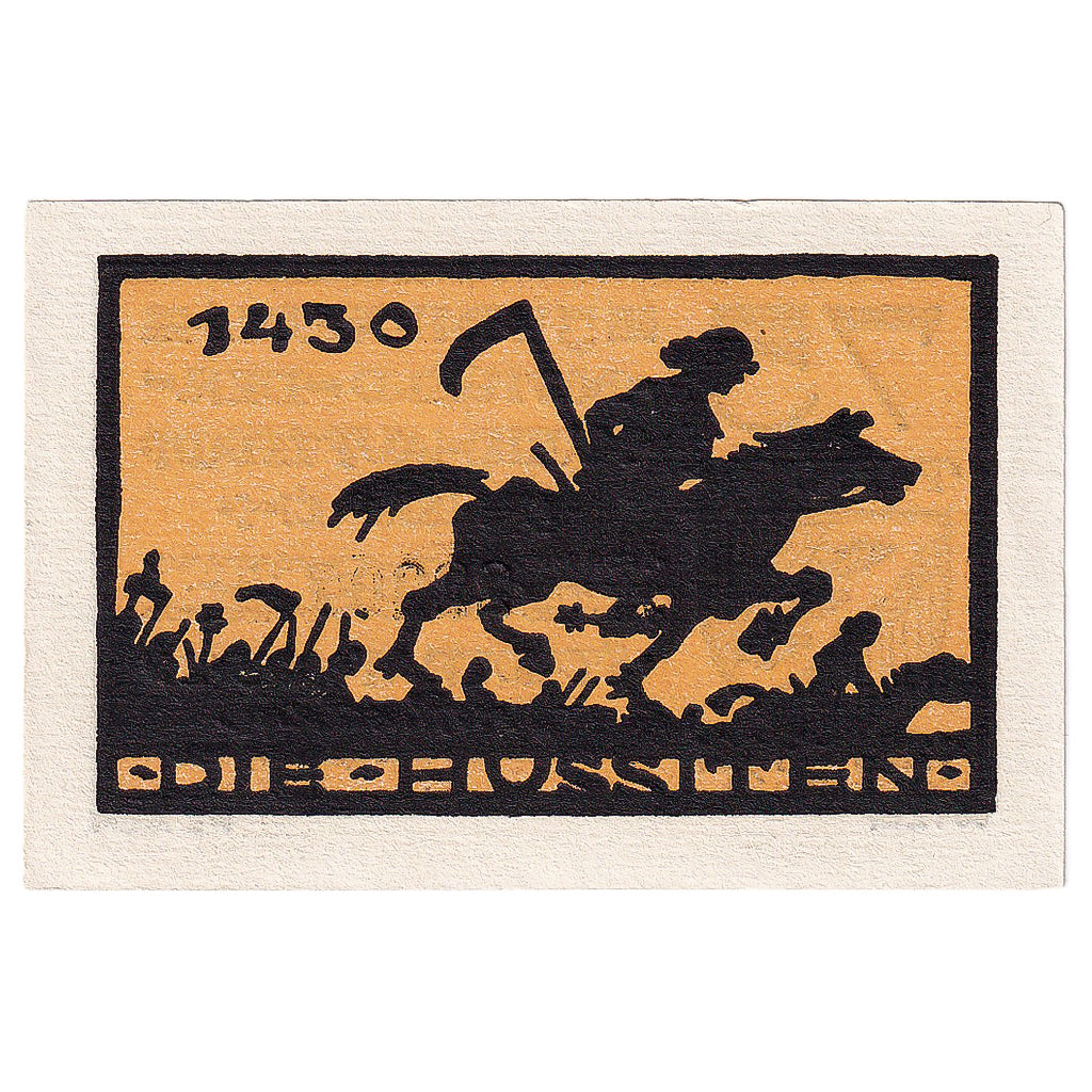 Banconote, Germania, Ansbach, 75 Pfennig, cheval 1921-08-12, SPL Mehl:35.2d